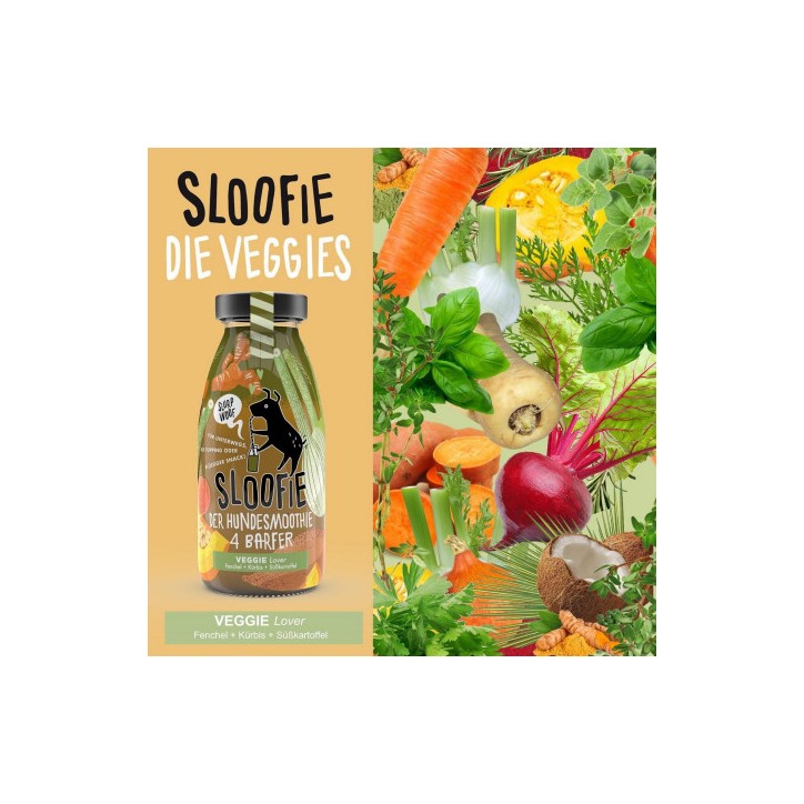 Sloofie Dog Veggie Lover – A Zöldségimádó